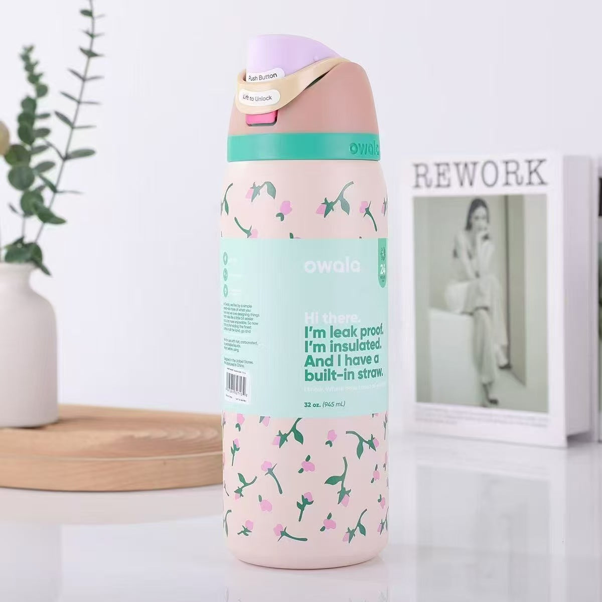 Owala Stainless Steel Vacuum Insulation Water Bottle