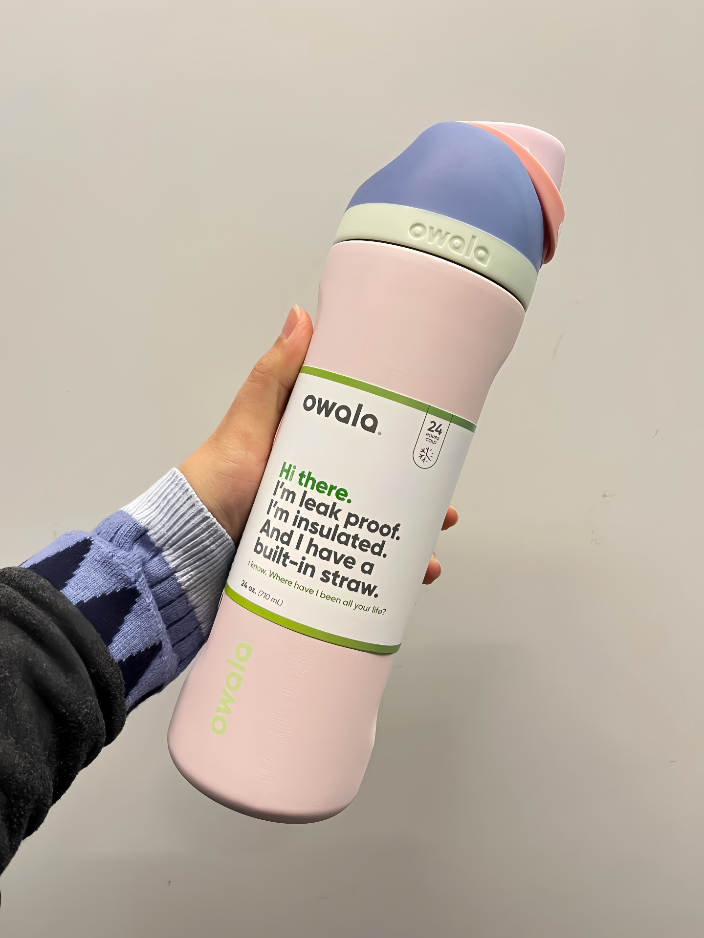 Owala FreeSip Insulated Stainless Steel Water Bottle