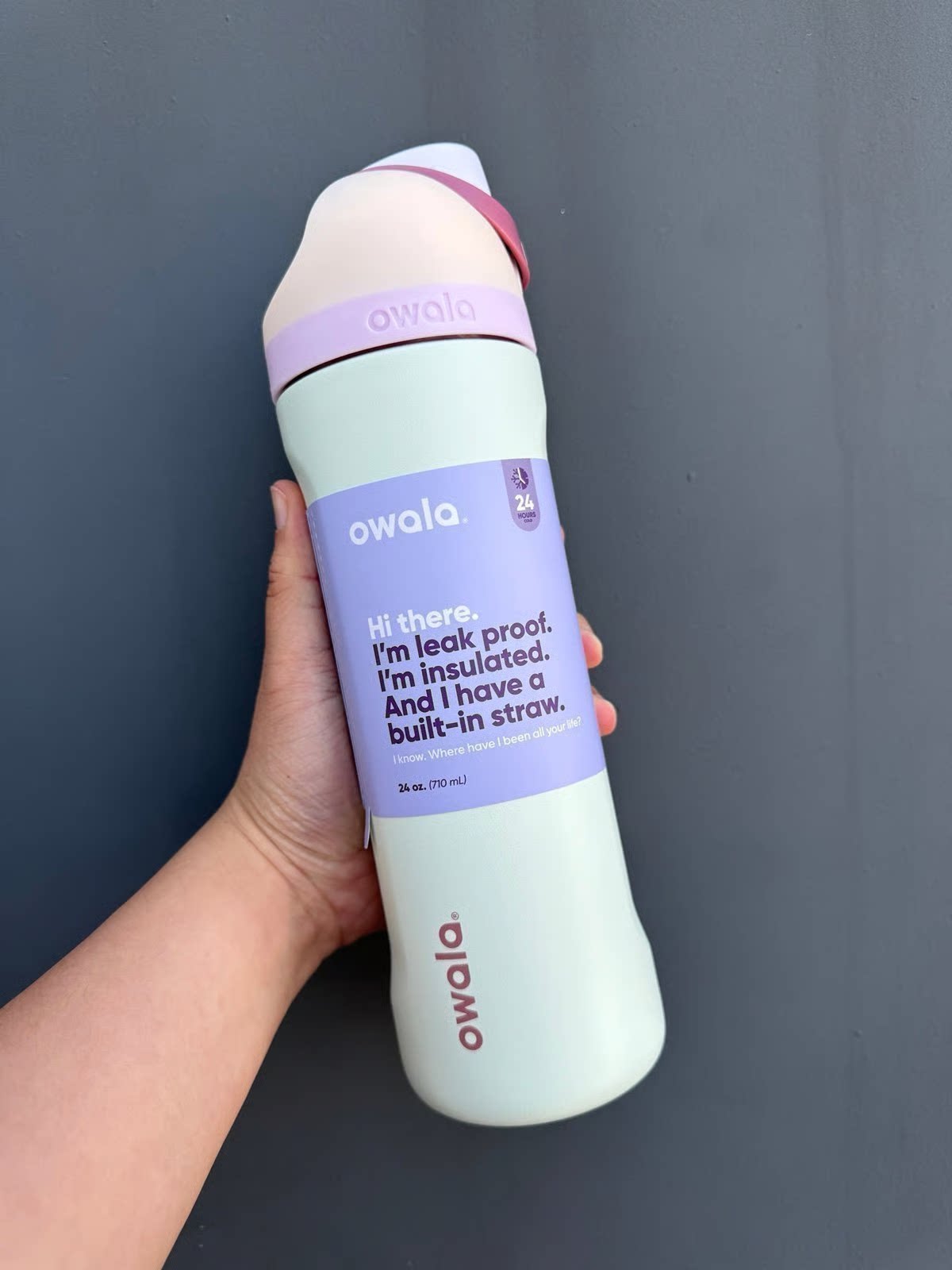 Owala FreeSip Insulated Stainless Steel Water Bottle