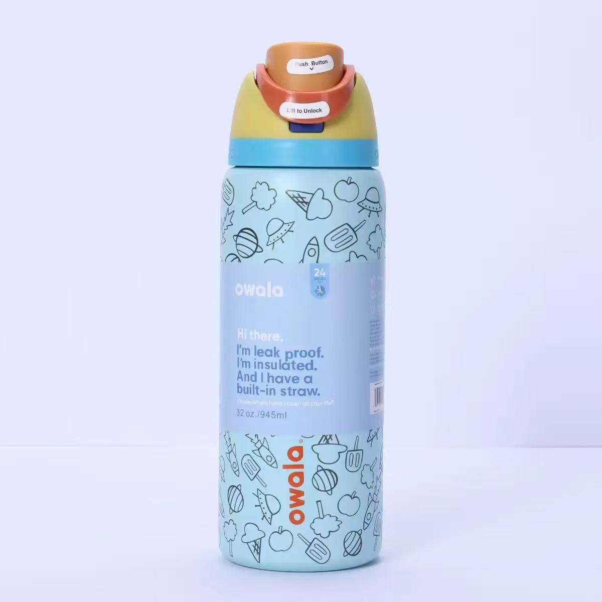 Owala Stainless Steel Vacuum Insulation Water Bottle