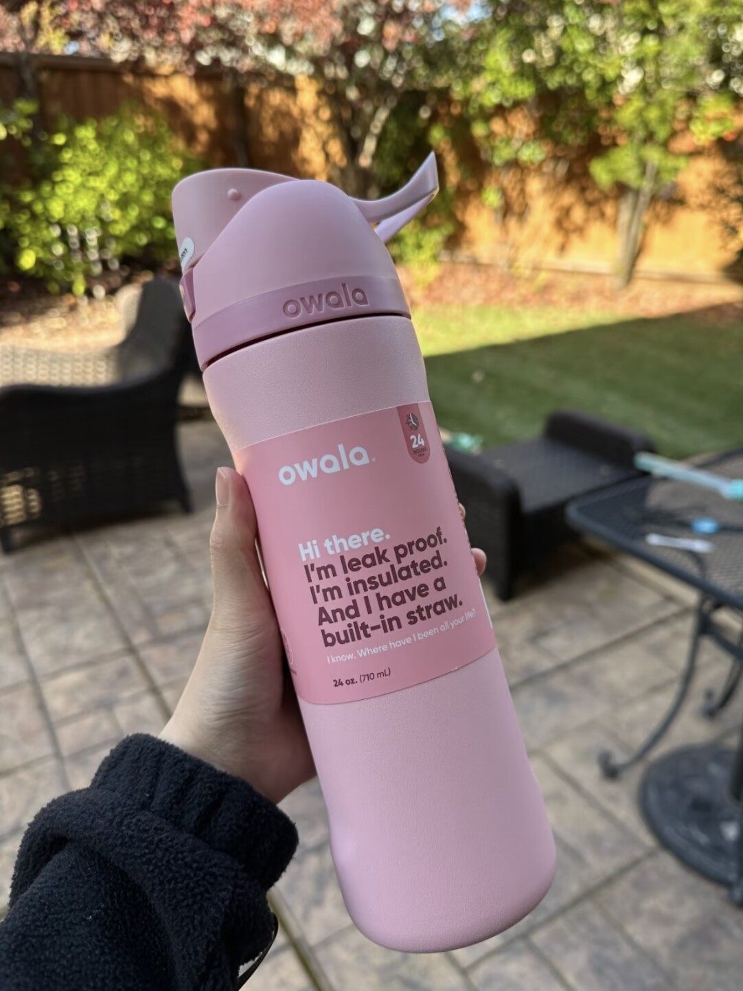 Owala FreeSip Insulated Stainless Steel Water Bottle