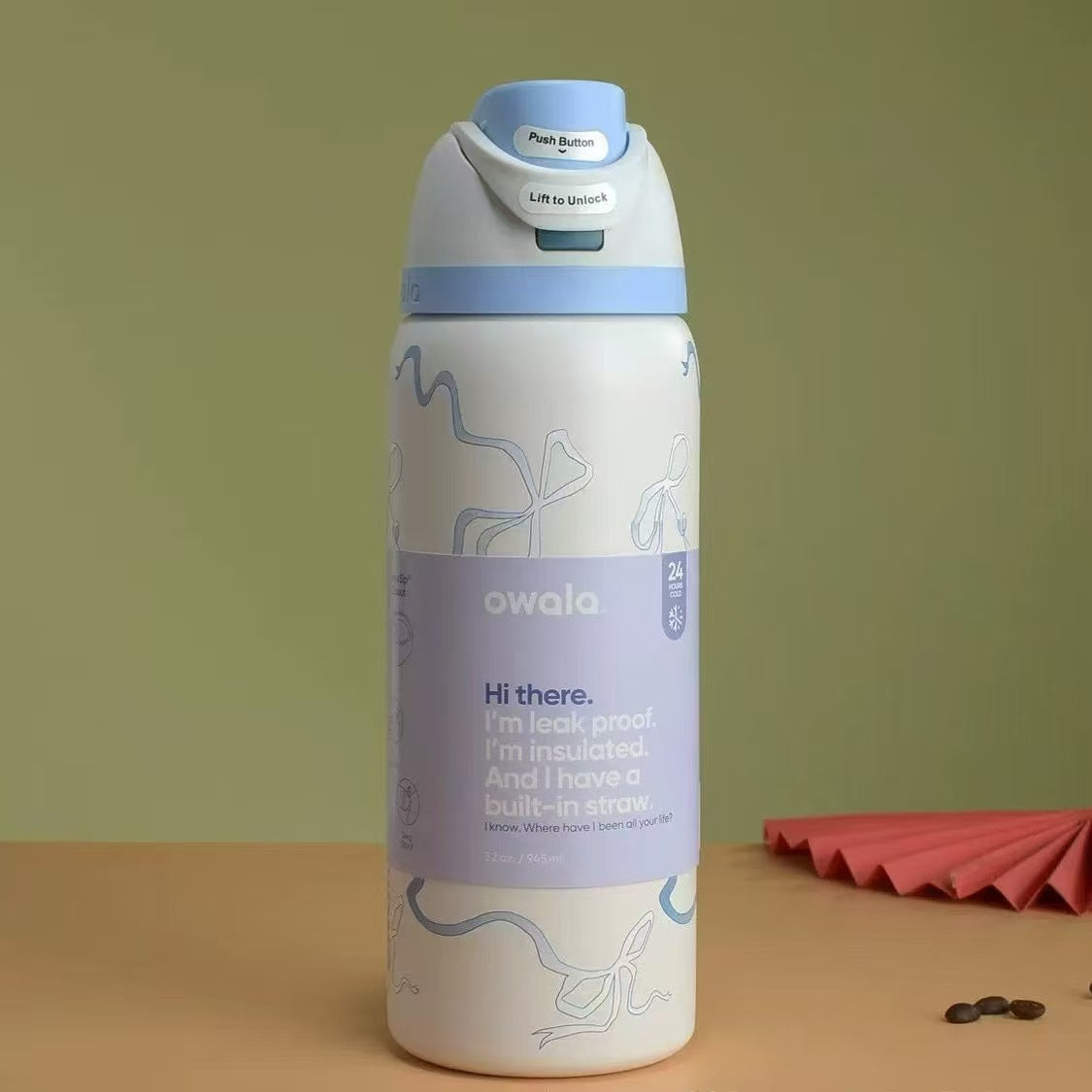 Owala Stainless Steel Vacuum Insulation Water Bottle
