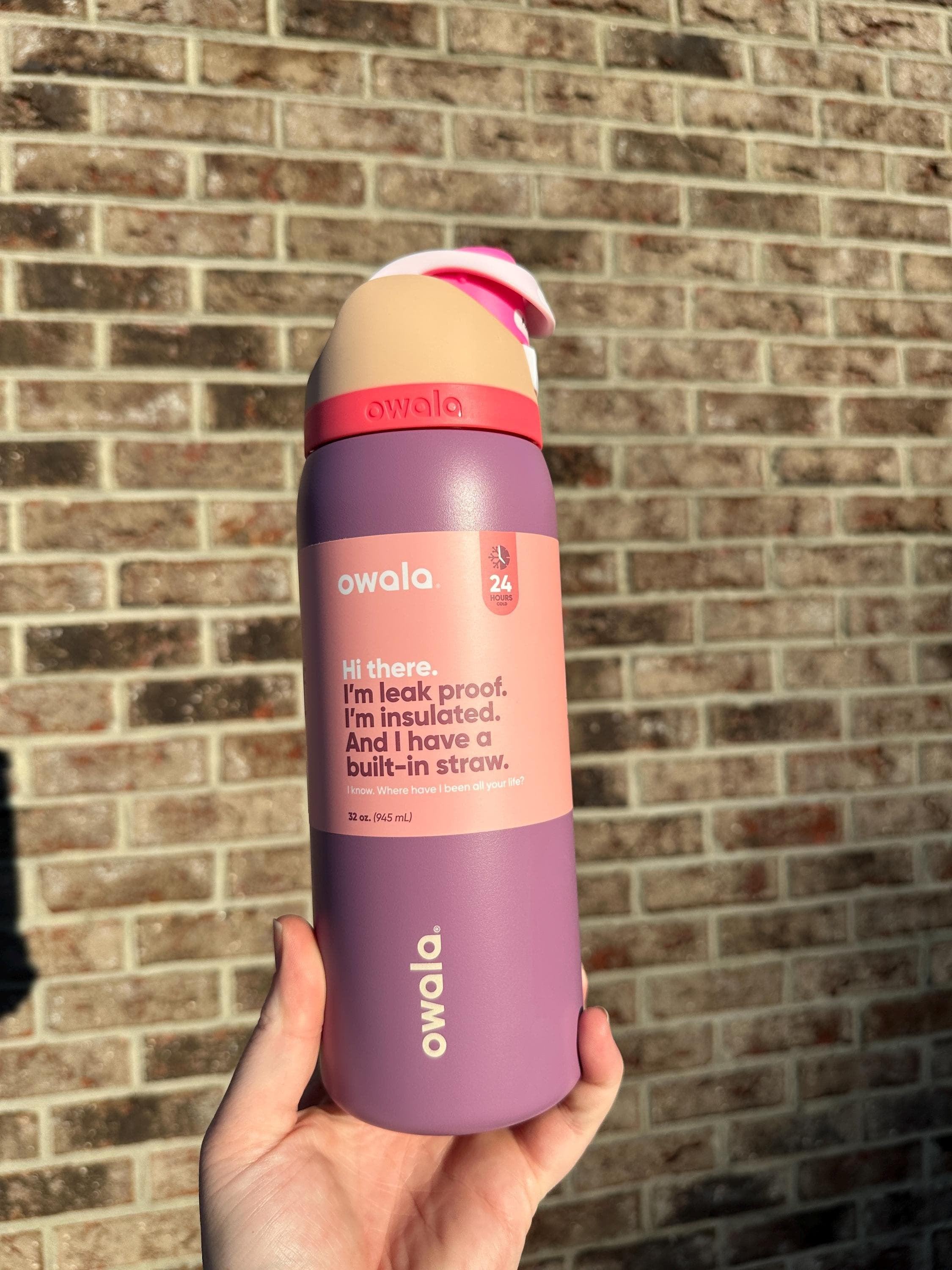 Owala FreeSip Insulated Stainless Steel Water Bottle